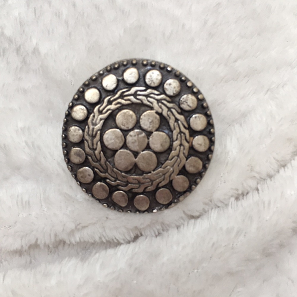 Sterling Silver Native American Circle Ring - image 1